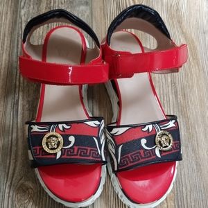Young  Versace  girl sandals size 34